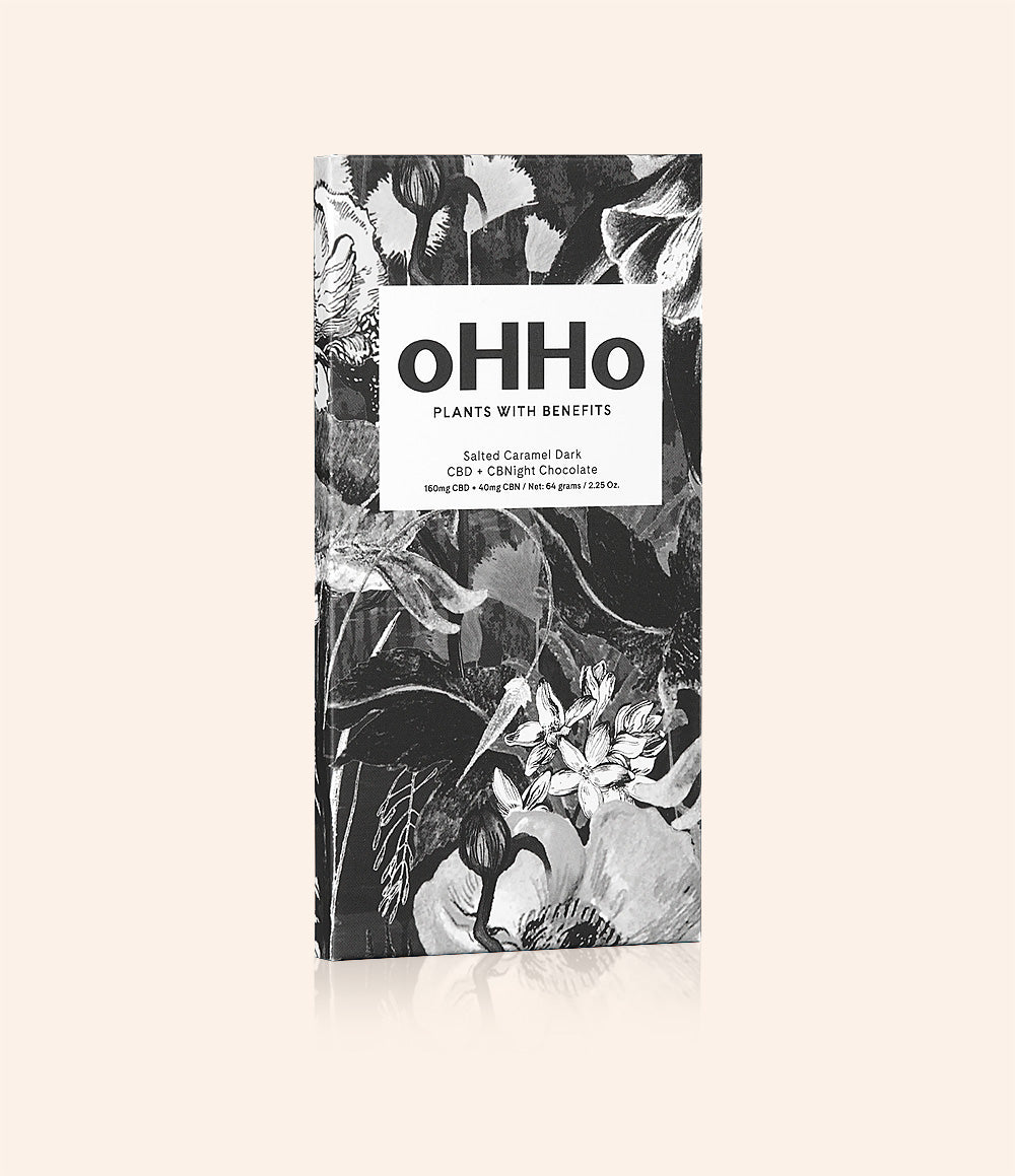 OHHO CBN Salted Caramel & Dark Chocolate Bar